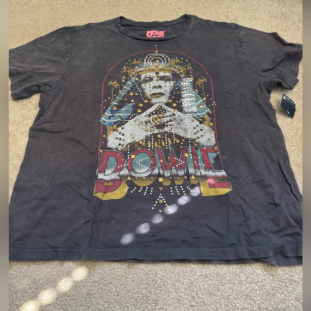 NWT david bowie graphic tee